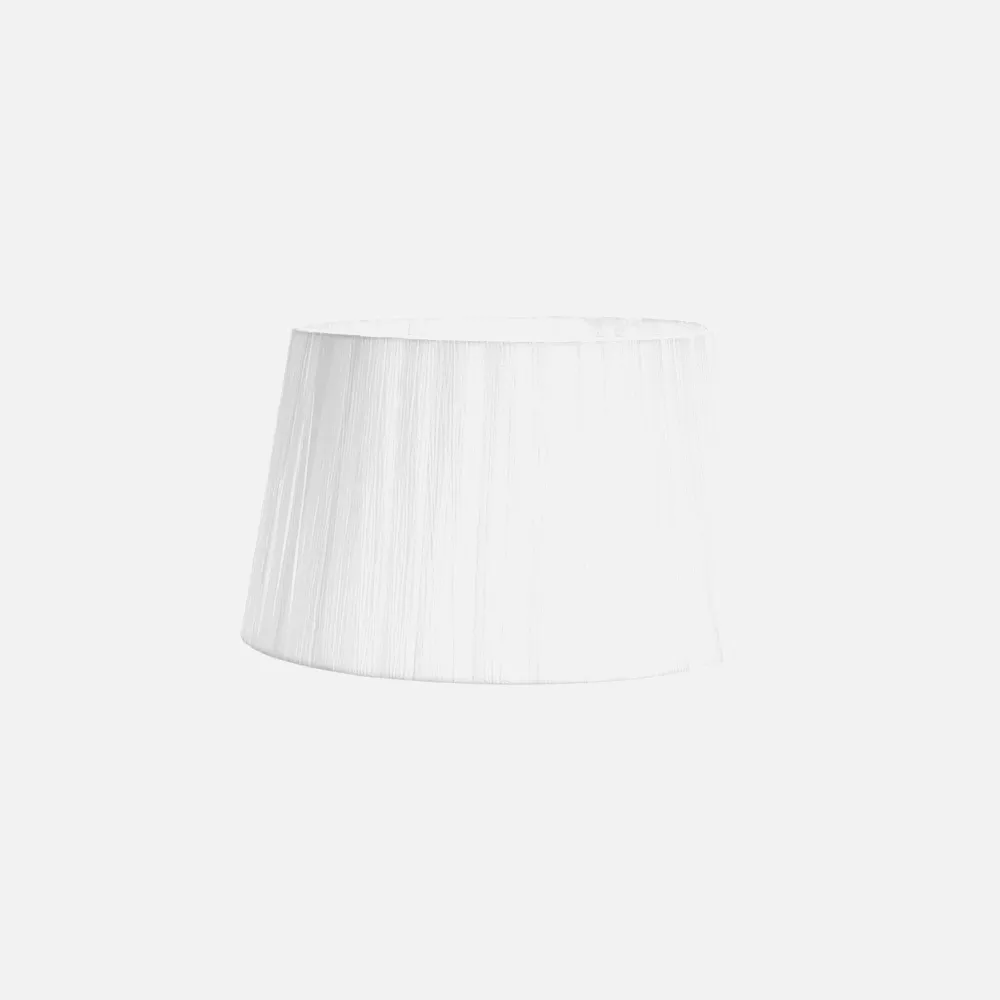 157513001 - Laura Lampshade E27 Branco 30dx22dx17h Cónico Aberto