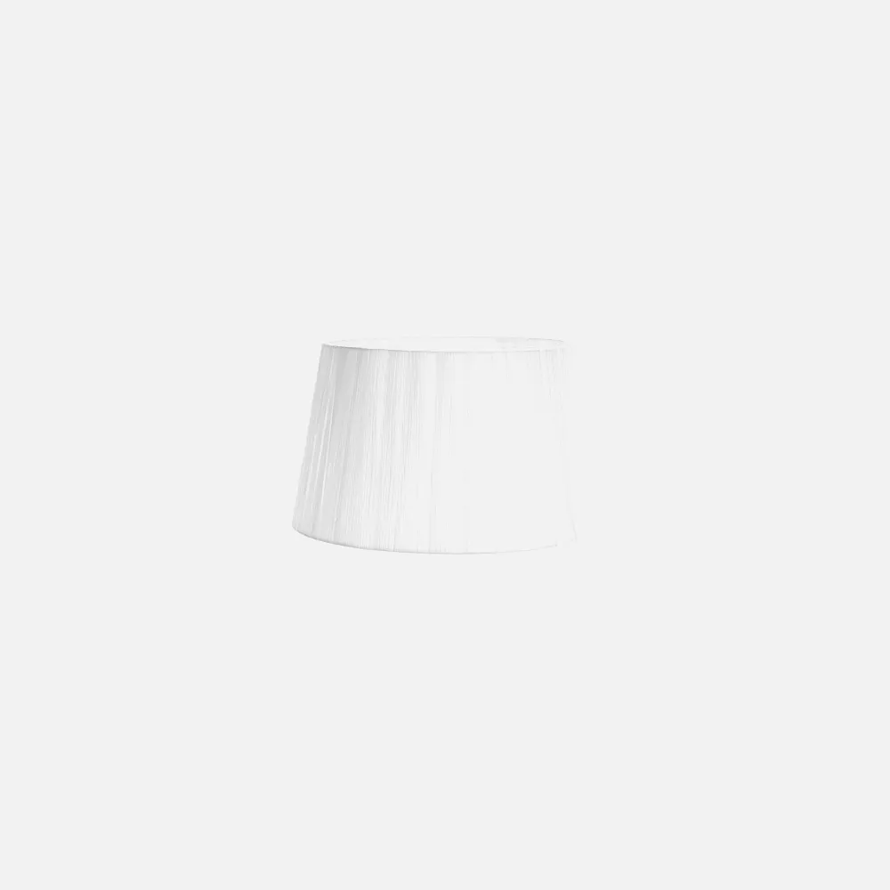 157512001 - Laura Lampshade E27 Branco 20dx15dx12h Cónico Aberto