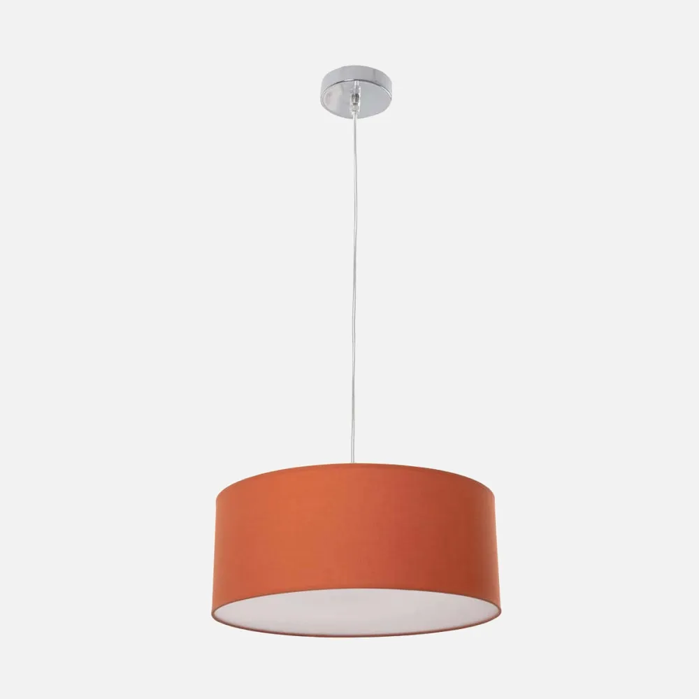 Colgante Adriatico Naranja 2xe27 Regx40d