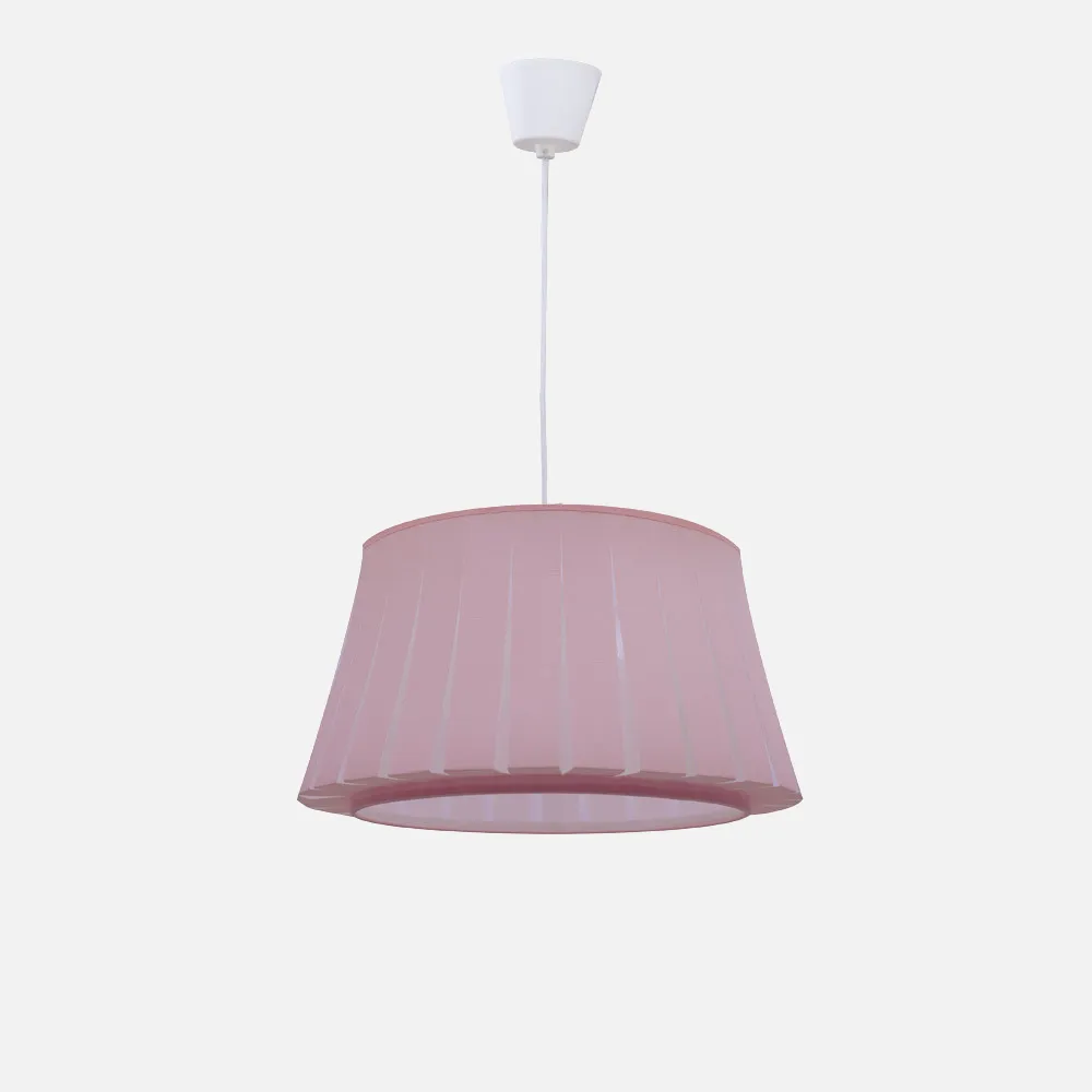 Colgante Infantil Tripode Rosa 1xe27 Regx35d