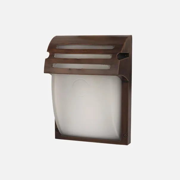 Aplique Serie Laurel Marron 1xe27 (18.5x15x11.5)