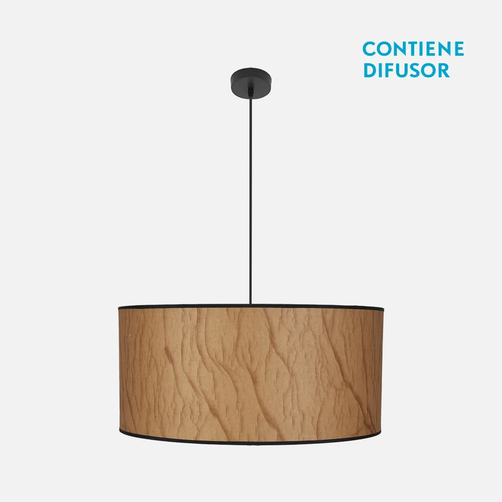 178496002 - Pendant light Tapiro 3xe27 Parchment/black Regx60x60 cm