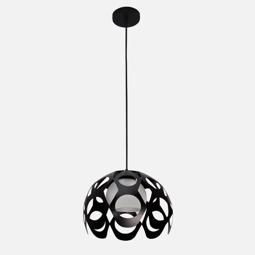 Colgante Crepusculo 1xe27 Negro 30d