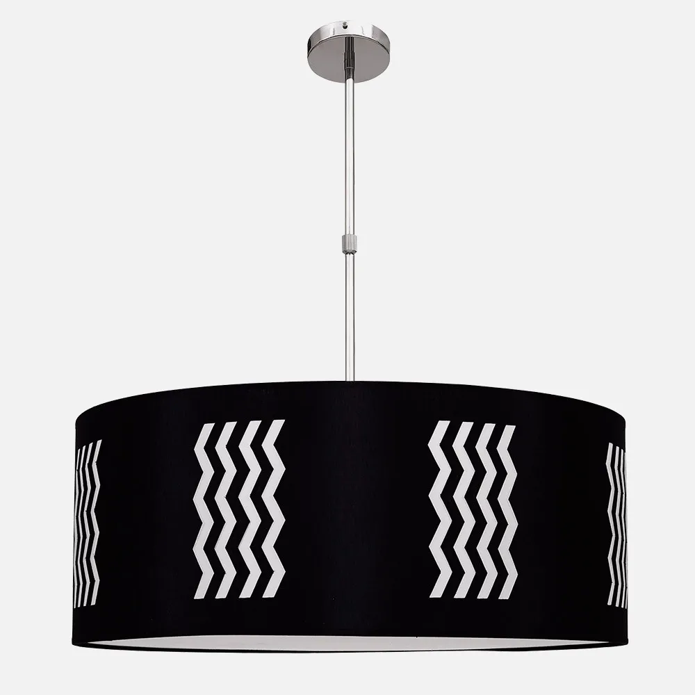 Colgante Grande Serie Tahiti 4xe27 Negro Regx50 D