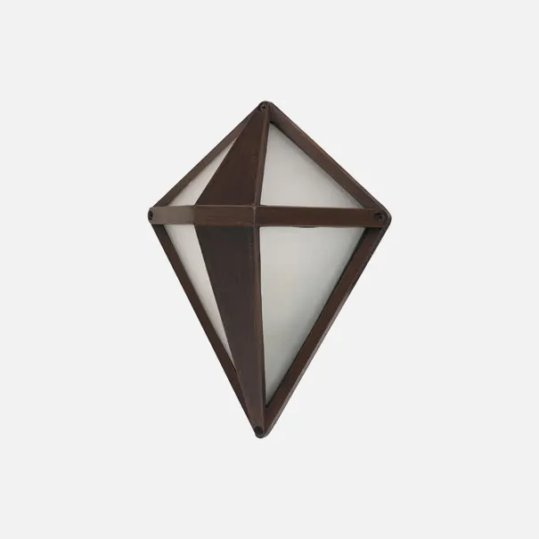Aplique Serie Lagrima Marron 1xe27 (29x21.6x14)