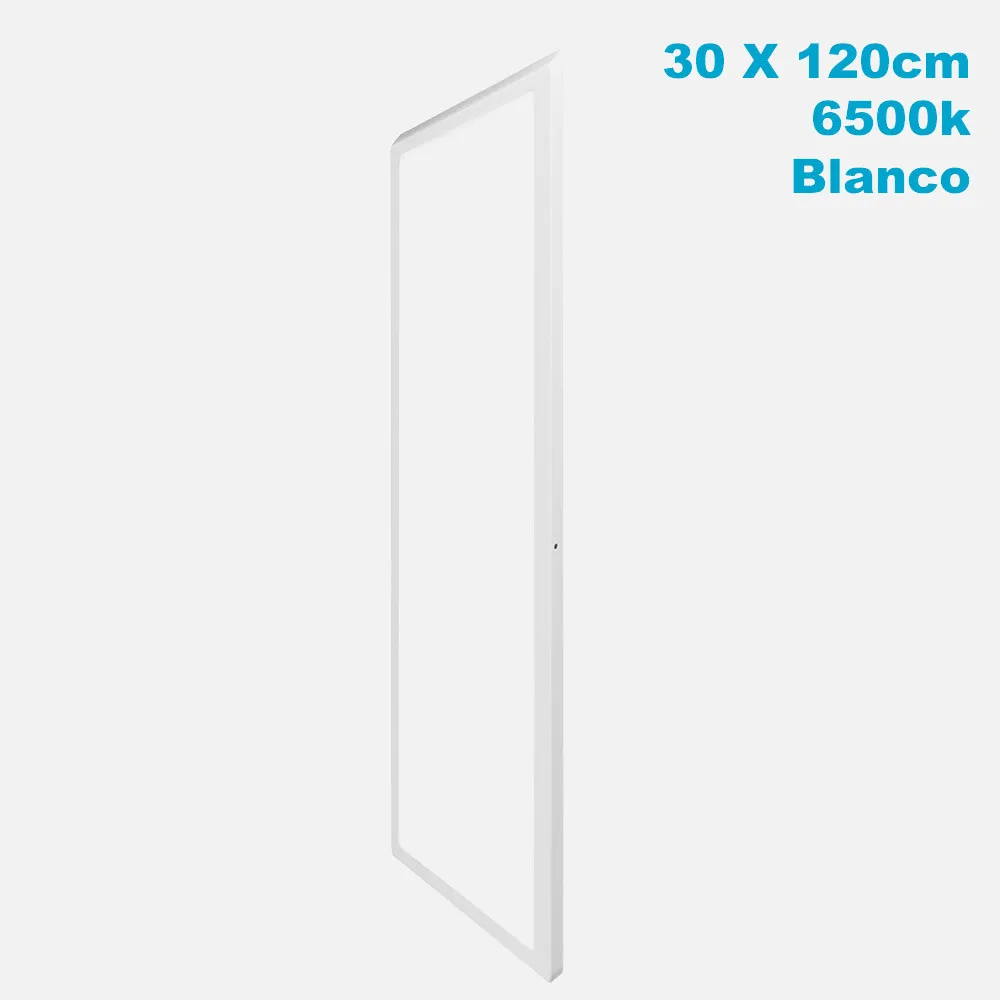 Plafon 72w 6500k 3,5x30x120 Cm Plano Blanco 6120lm