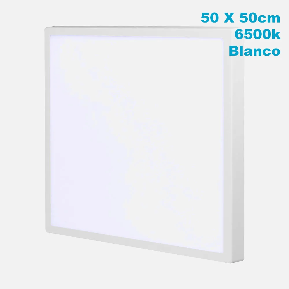 Plafon 48w 6500k 3,5x50x50 Cm Plano Blanco 4080lm