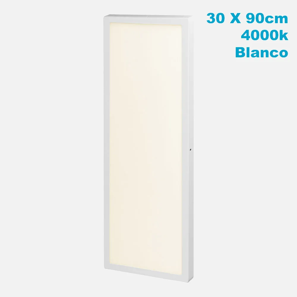 Plafon 72w 4000k 3,5x30x90 Cm Plano Blanco 6120lm