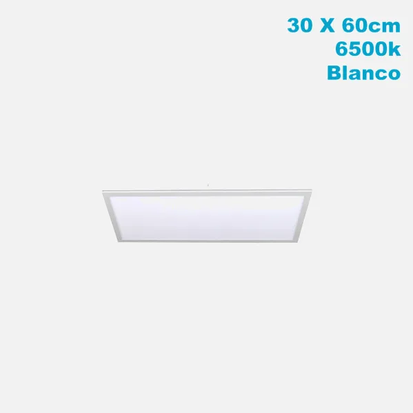Panel Surf. 36w 6500k Tivoli White 2,5x30x60 Cm 3060 Lm