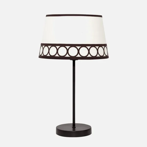 Table lamp Dalia 1xe14 Beige/brown 44x25x25 Cm