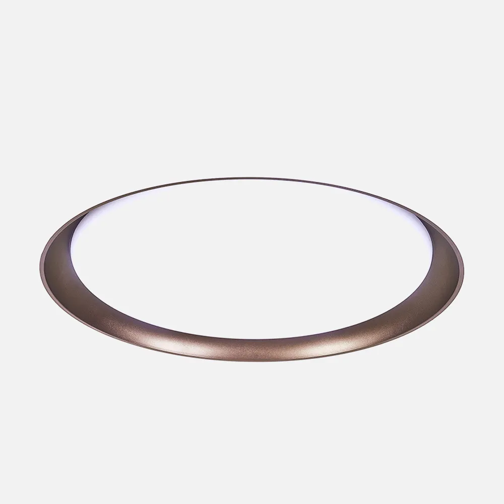 Plafon Luanda 72w 3000-4000-6000k Marron 7x49,5x49,5 Cm 7200lm Reg.intens. C.remoto C/memoria
