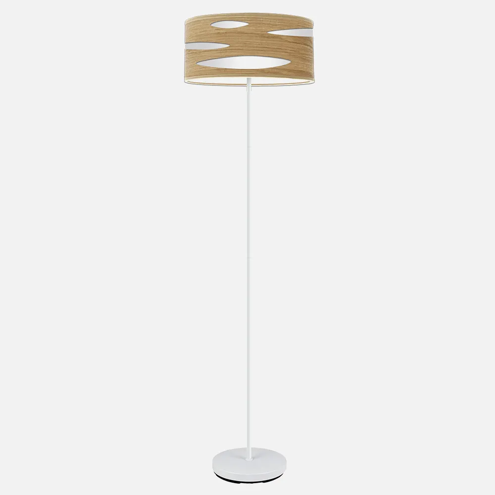 177141085 - Foot Living room Odra 1xe27 White/wood Clara 165x40x40 Cm