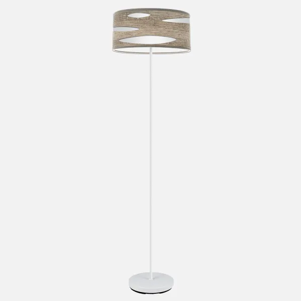 Foot Living room Odra 1xe27 White/wood Grey 165x40x40 Cm