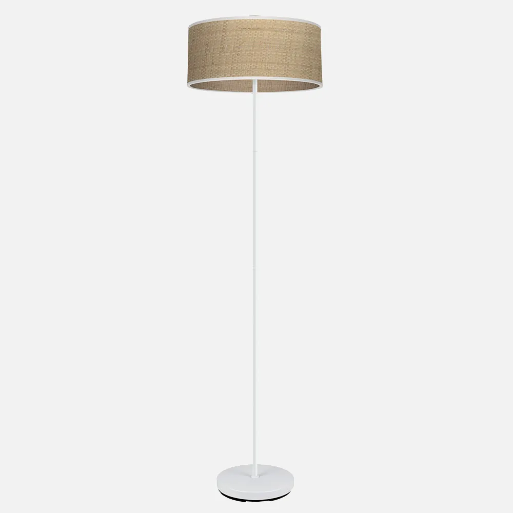 176841086 - Foot Living room Jerte 1xe27  White/natural 165x40x40 Cm