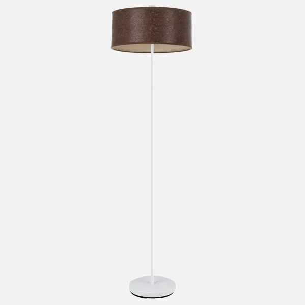Foot Living room Jerte 1xe27 White/wood Black 165x40x40 Cm