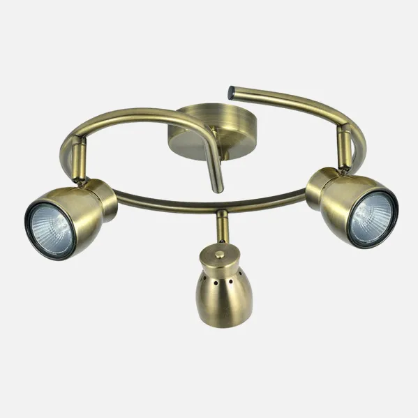 Ceiling light Chacho 3xgu10 Leather 14x30x30 Cm