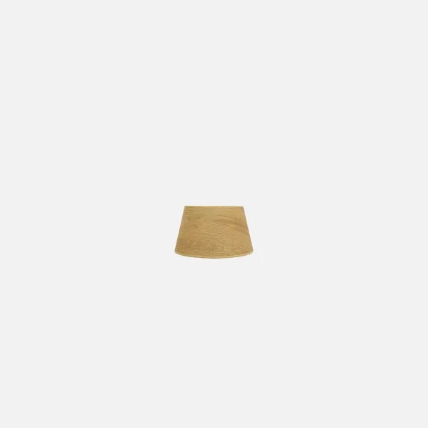 Lampshade Salma Pinza Wood Clara 10dx8dx8h Conical Open