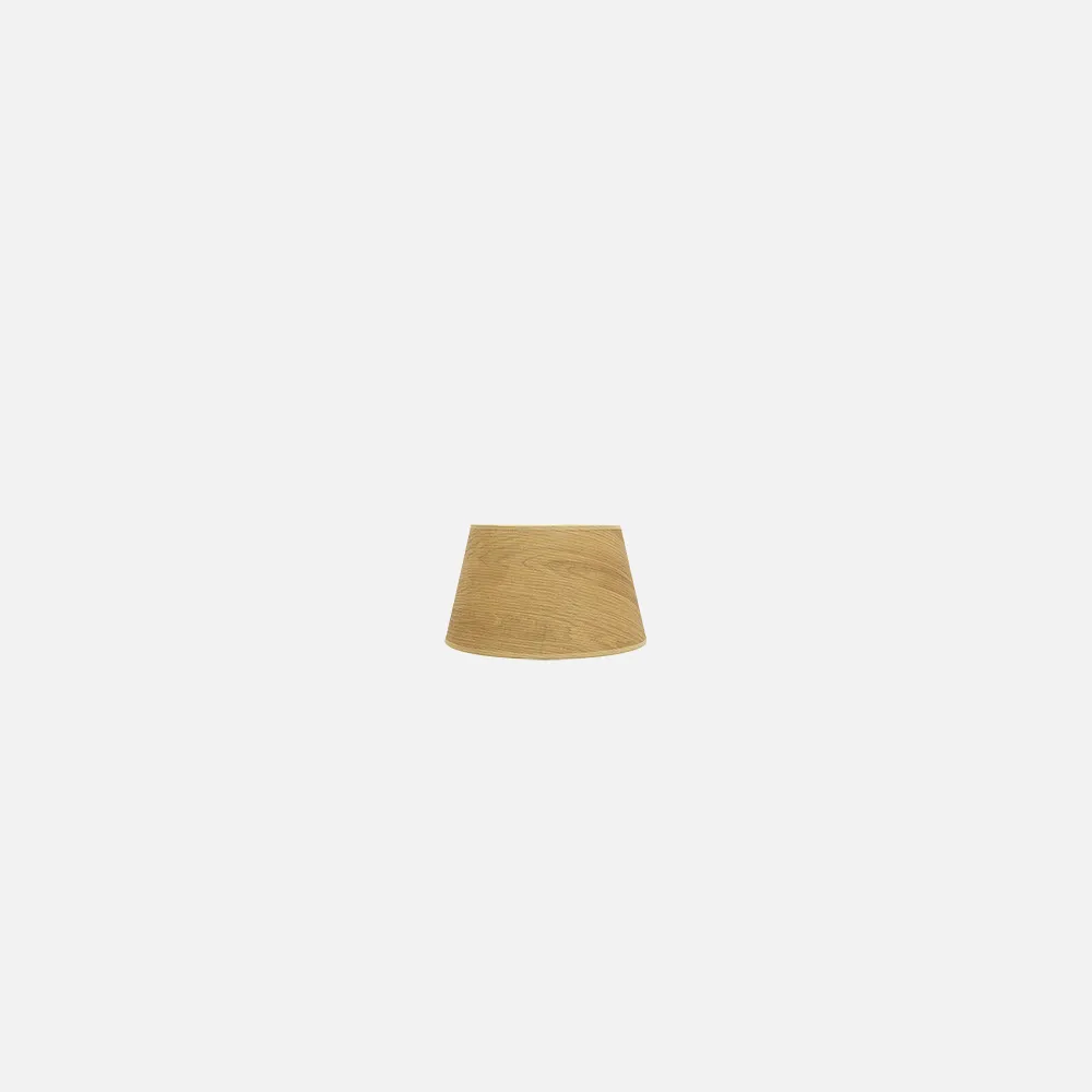 178311085 - Pantalla Salma Pinza Madera Clara 10dx8dx8h Conica Abierta