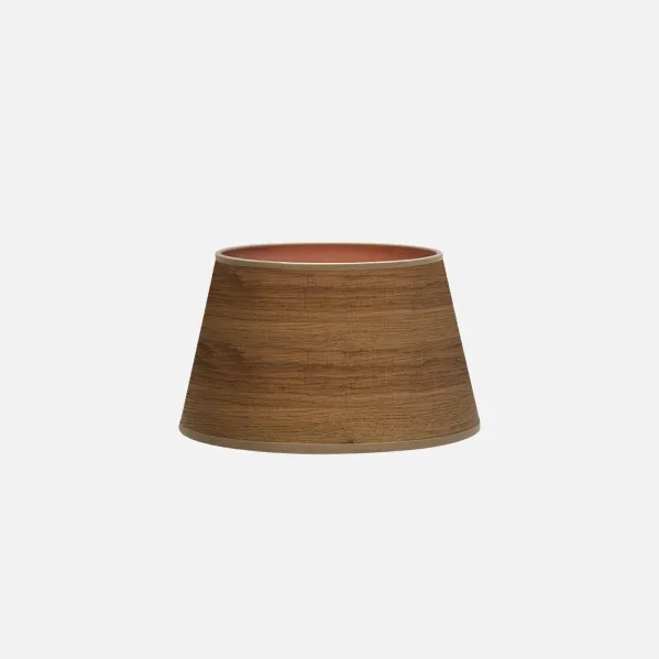 Lampshade Salma E27 Wood Dark 25dx20dx15h