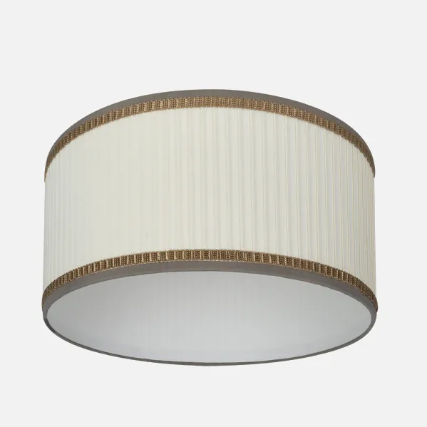 Lampshade Pendant light/p.living room Soprano E27 Beige 40dx40dx21h