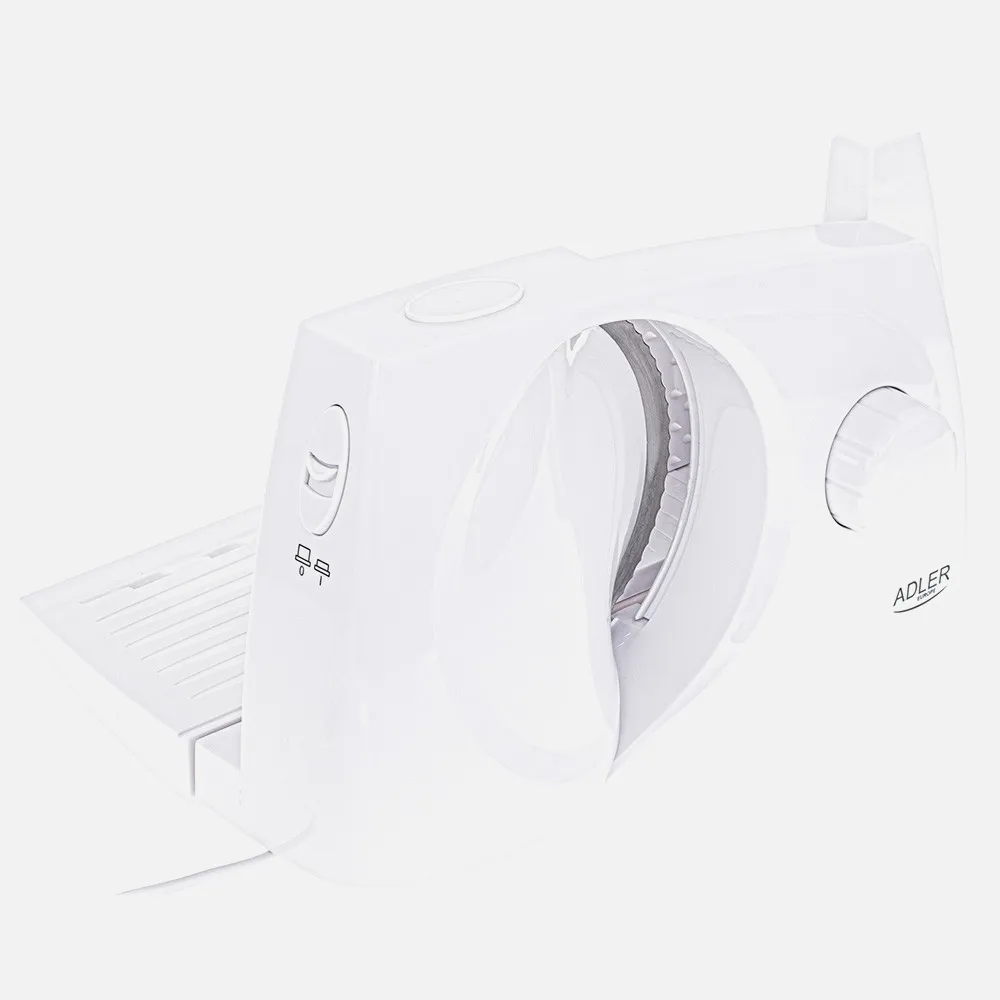 Corta Fiambres Plegable 400w Hoja Ace.inox.17cm  Ajuste Grosor 0-15mm Protecc.pulgar  18x33,5x22 Cm