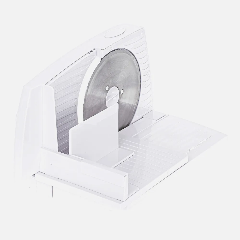 Corta Fiambres Plegable 400w Hoja Ace.inox.17cm  Ajuste Grosor 0-15mm Protecc.pulgar  18x33,5x22 Cm