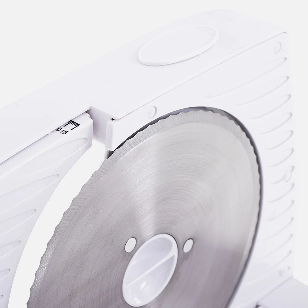 Corta Fiambres Plegable 400w Hoja Ace.inox.17cm  Ajuste Grosor 0-15mm Protecc.pulgar  18x33,5x22 Cm