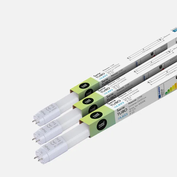 Tubo T8 22w 2200lm 6400k  Fabriplus 150x2,6x2,6 Cm