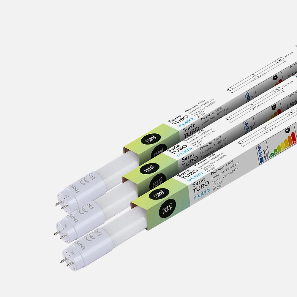 148089123 - Tubo T8 18w 1800lm 6400k 120x2,6x2,6 Cm Fabriplus 