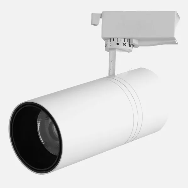 Foco Carril 30w 6000k Anzo Blanco 2700lm 36º Orientable 330º REGx22x7,5 Cm