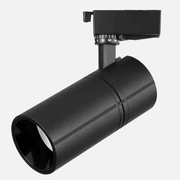 Spotlight Lane 30w 4000k Anzo Black 2700lm 36º Adjustable 330º Regx22x7,5 Cm
