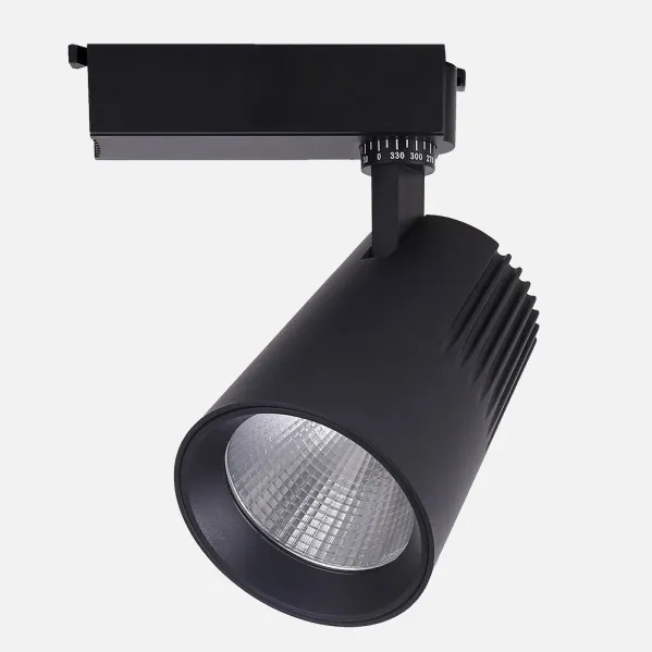 Spotlight Lane 40w 4000k Telma Black 3600lm 36º Adjustable 330º Regx21x10,5 Cm