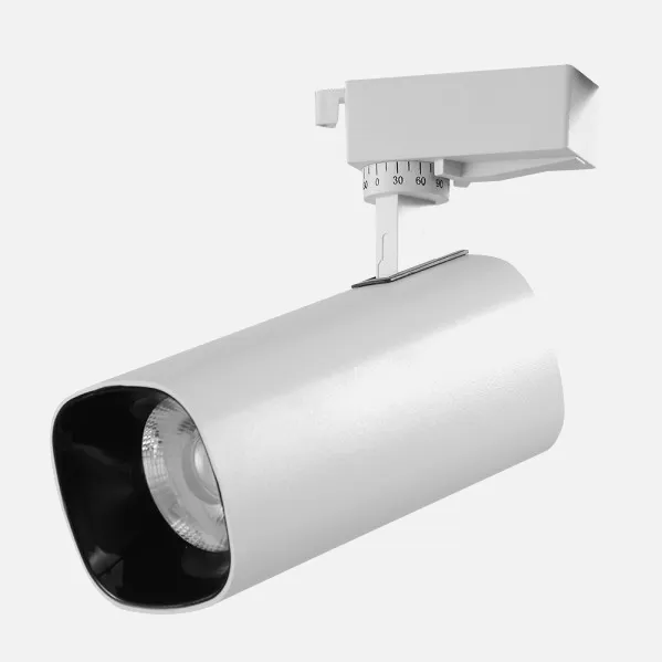 Foco Carril 30w 6000k Alfil Blanco 2700lm 36º Orientable 330º Regx19x7,5 Cm