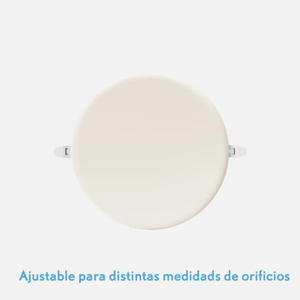 Downlight Led Smd Migmatita 24w 4000k Blanco 2400lm 2x17,5x17,5 Cm Corte Ajustable (7-15,5)