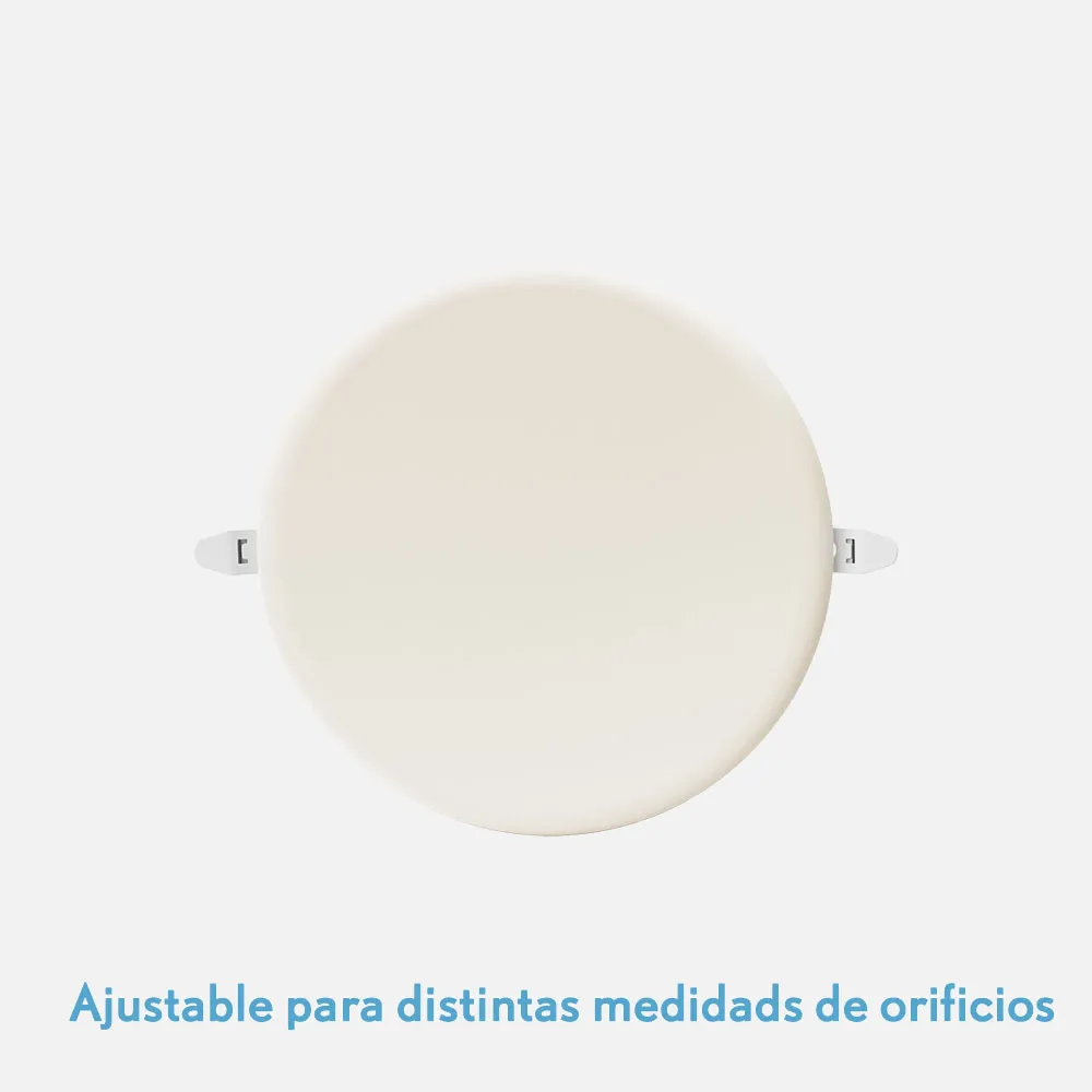 Downlight Led Smd Migmatita 24w 4000k Blanco 2400lm 2x17,5x17,5 Cm Corte Ajustable (7-15,5)