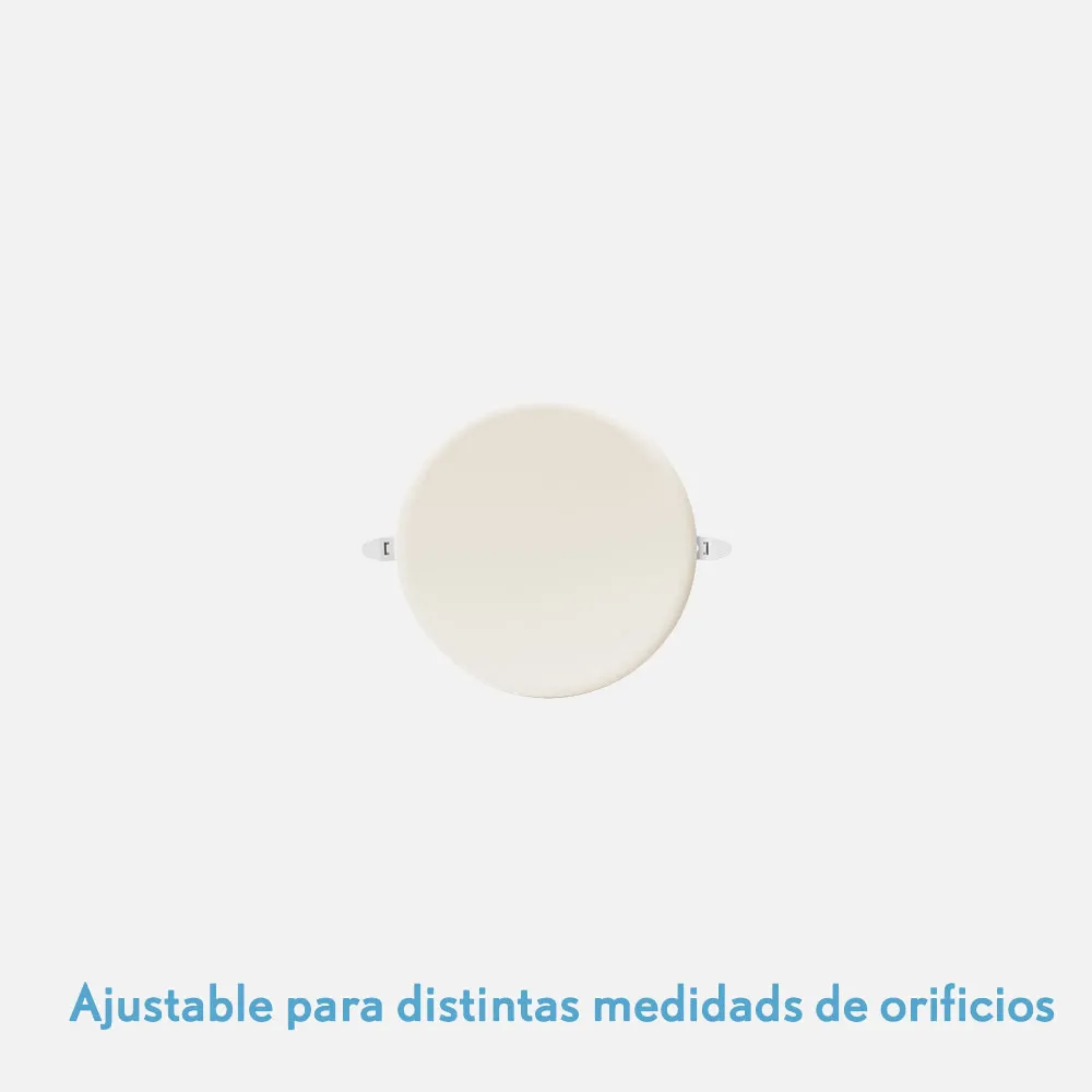 Downlight Led Smd Migmatita 9w 4000k Blanco 900lm 2x9x9 Cm Corte Ajustable (5-7,5)