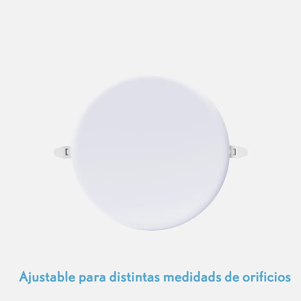 147682401 - Downlight Led Smd Migmatita 24w 6500k Blanco 2400lm 2x17,5x17,5 Cm Corte Ajustable (7-15,5)