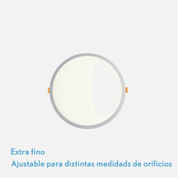 Downlight 8w 4000k Blanco Lejania 1x12x12 Cm 760lm Empotrar Corte Ajustable 5-10,5d