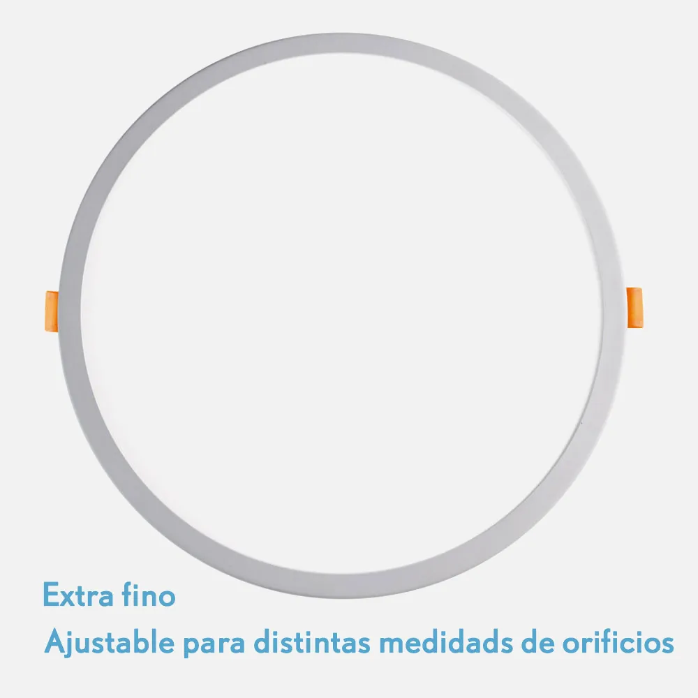 Downlight 20w 5500k Blanco Lejania 1x23x23 Cm 1900lm Empotrar Corte Ajustable 5-21d