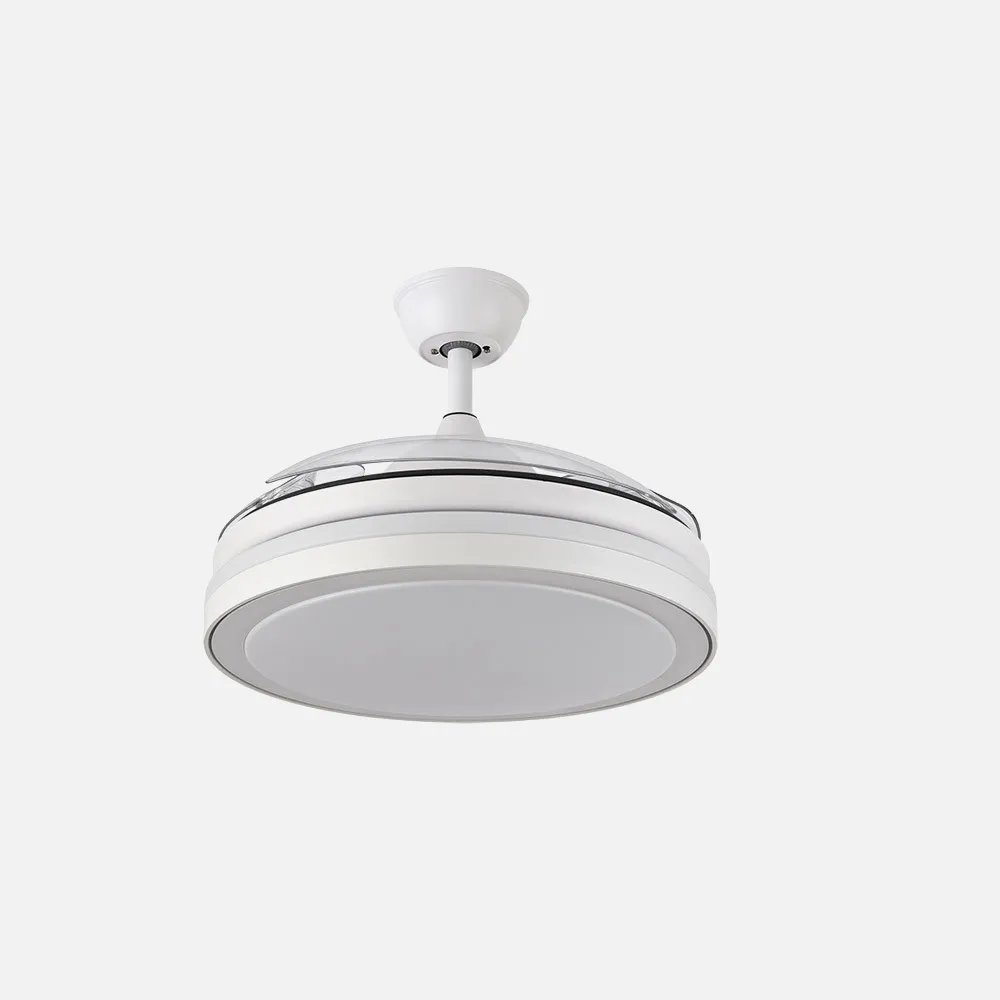 Ventilador Dc Esparta Mini Blanco 72w 6120lm 3asp.desp 91d 3000-4000-6000k Remoto+temporizador+memoria