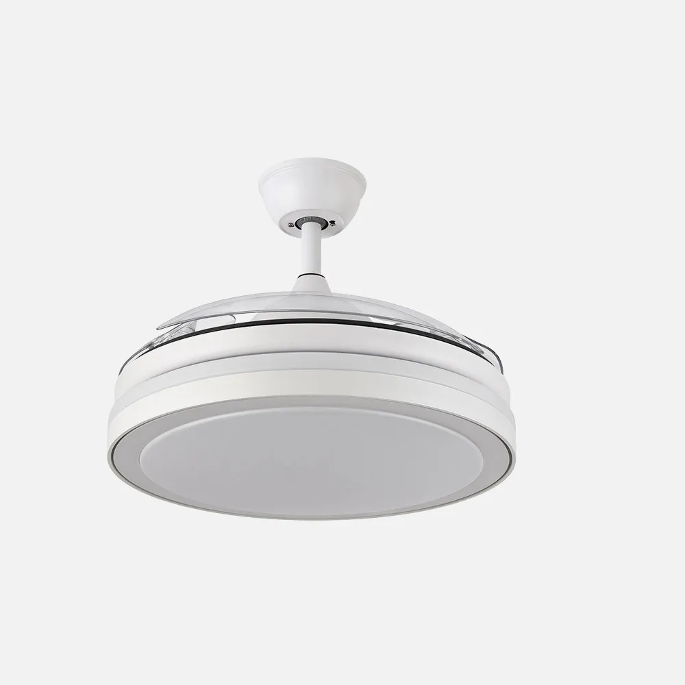Ventilador Dc Esparta Plus 59w 6980lm Blanco 3 Aspas Desp. 107d 3 Colores C/Remoto+ Reg.intensidad+Temporizador+ Memoria