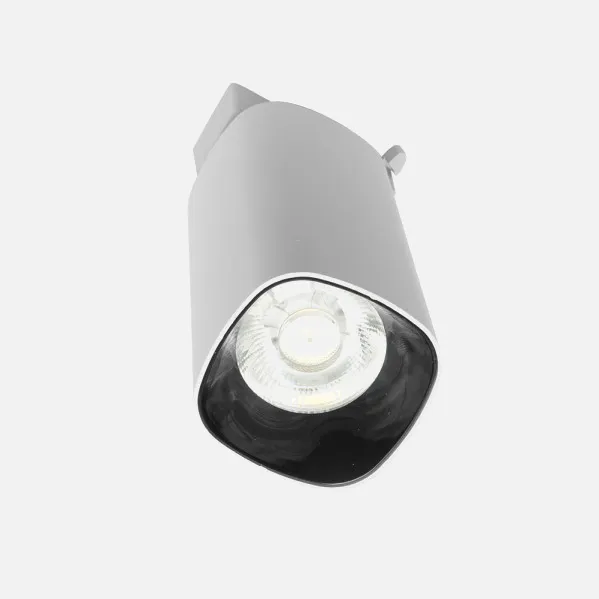 Foco Carril 30w 6000k Alfil Blanco 2700lm 36º Orientable 330º Regx19x7,5 Cm