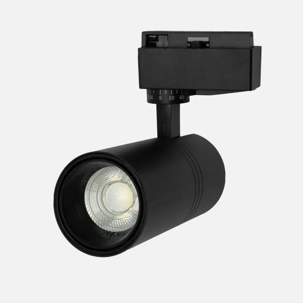 Foco Carril 30w 6000k Anzo Negro 2700lm 36º Orientable 330º Regx22x7,5 Cm