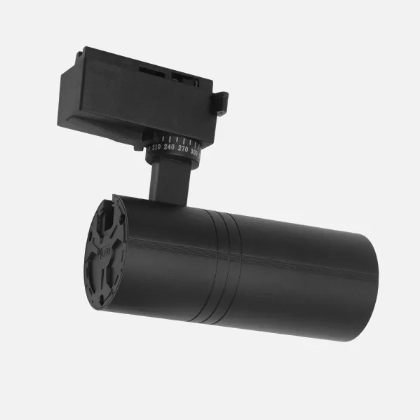 Foco Carril 30w 6000k Anzo Negro 2700lm 36º Orientable 330º Regx22x7,5 Cm