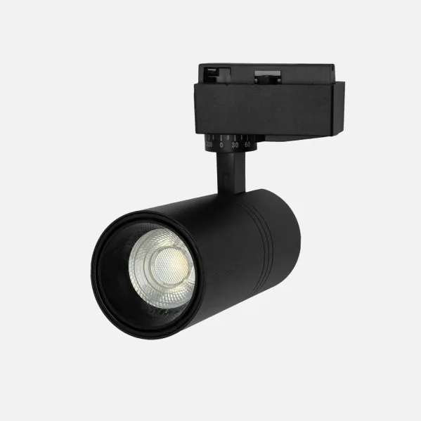 Foco Carril 20w 6000k Anzo Negro 1800lm 36º Orientable 330º Regx18x6,2 Cm