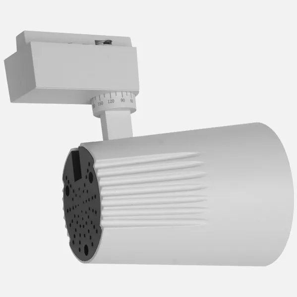 Foco Carril 40w 6000k Telma Blanco 3600lm 36º Orientable 330º Regx21x10,5 Cm