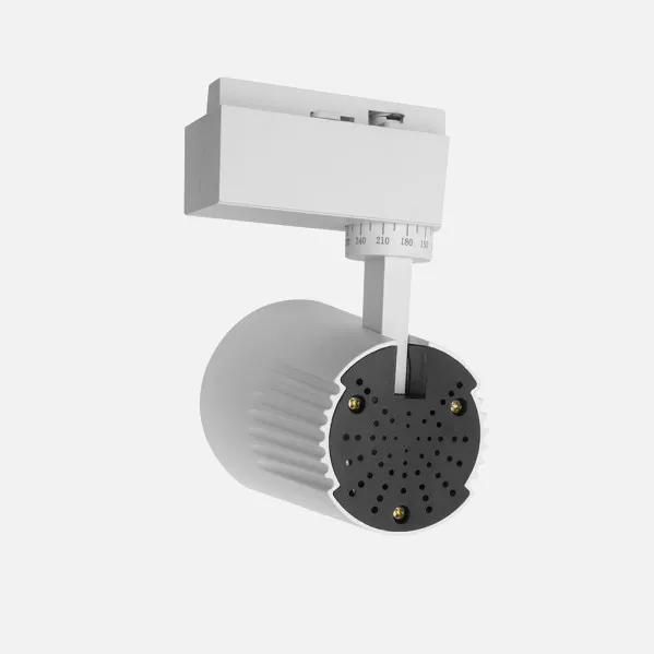 Foco Carril 30w 6000k Telma Blanco 2700lm 36º Orientable 330º Regx19x9 Cm