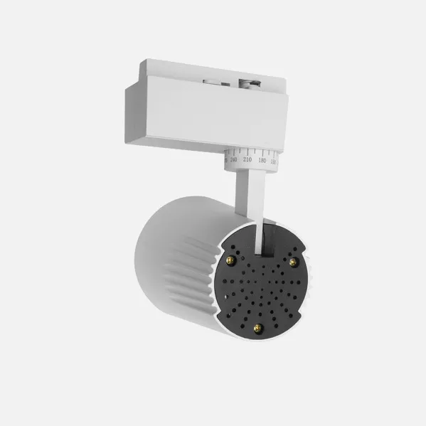 Foco Carril 20w 6000k Telma Blanco 1800lm 36º Orientable 330º Regx15,5x8,2 Cm