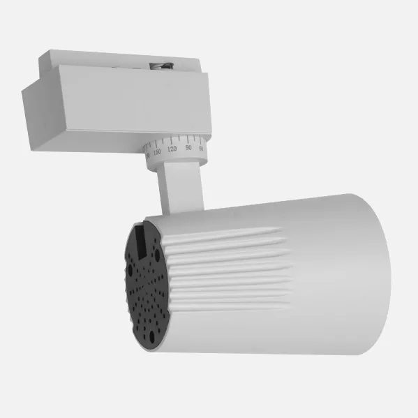 Foco Carril 20w 6000k Telma Blanco 1800lm 36º Orientable 330º Regx15,5x8,2 Cm