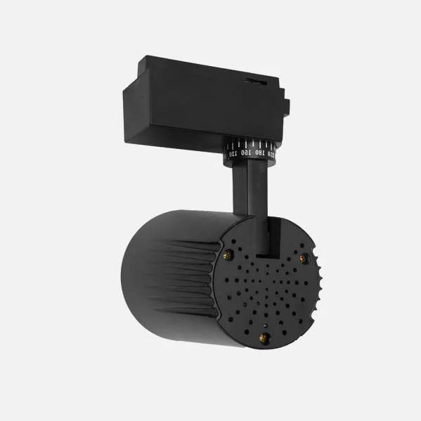 Foco Carril 20w 6000k Telma Negro 1800lm 36º Orientable 330º Regx15,5x8,2 Cm